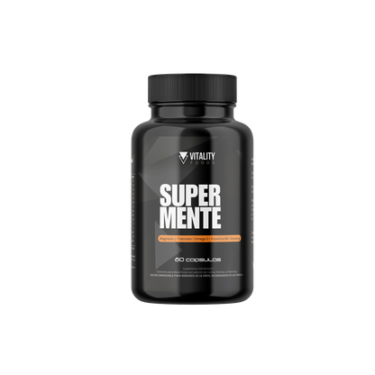 Super Mente - Magnesio L-treonato, Omega 3, Colina, Ginseng, Vitamina B